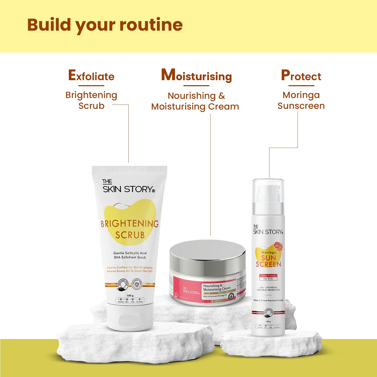 Brightening Scrub | Exfoliates & Hydrates | Evens Skin Tone & Boosts Glow | 100g