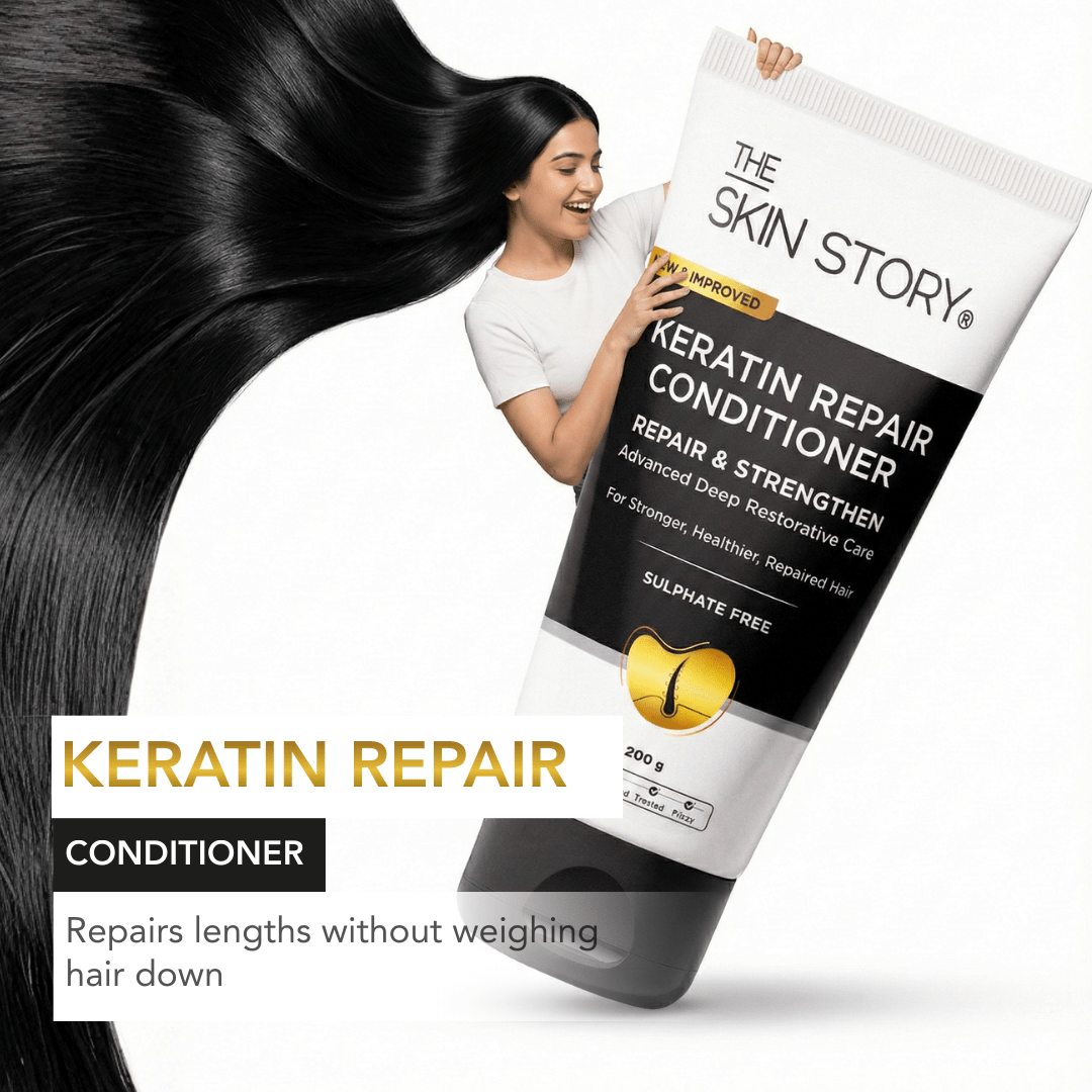 Sulphate Free Keratin Repair Conditioner - The Skin Story - Conditioner