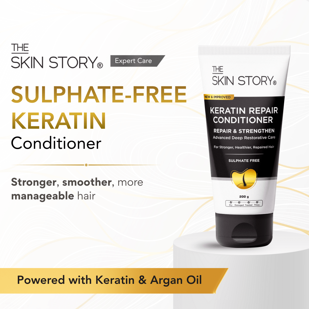 Sulphate Free Keratin Repair Conditioner - The Skin Story - Conditioner