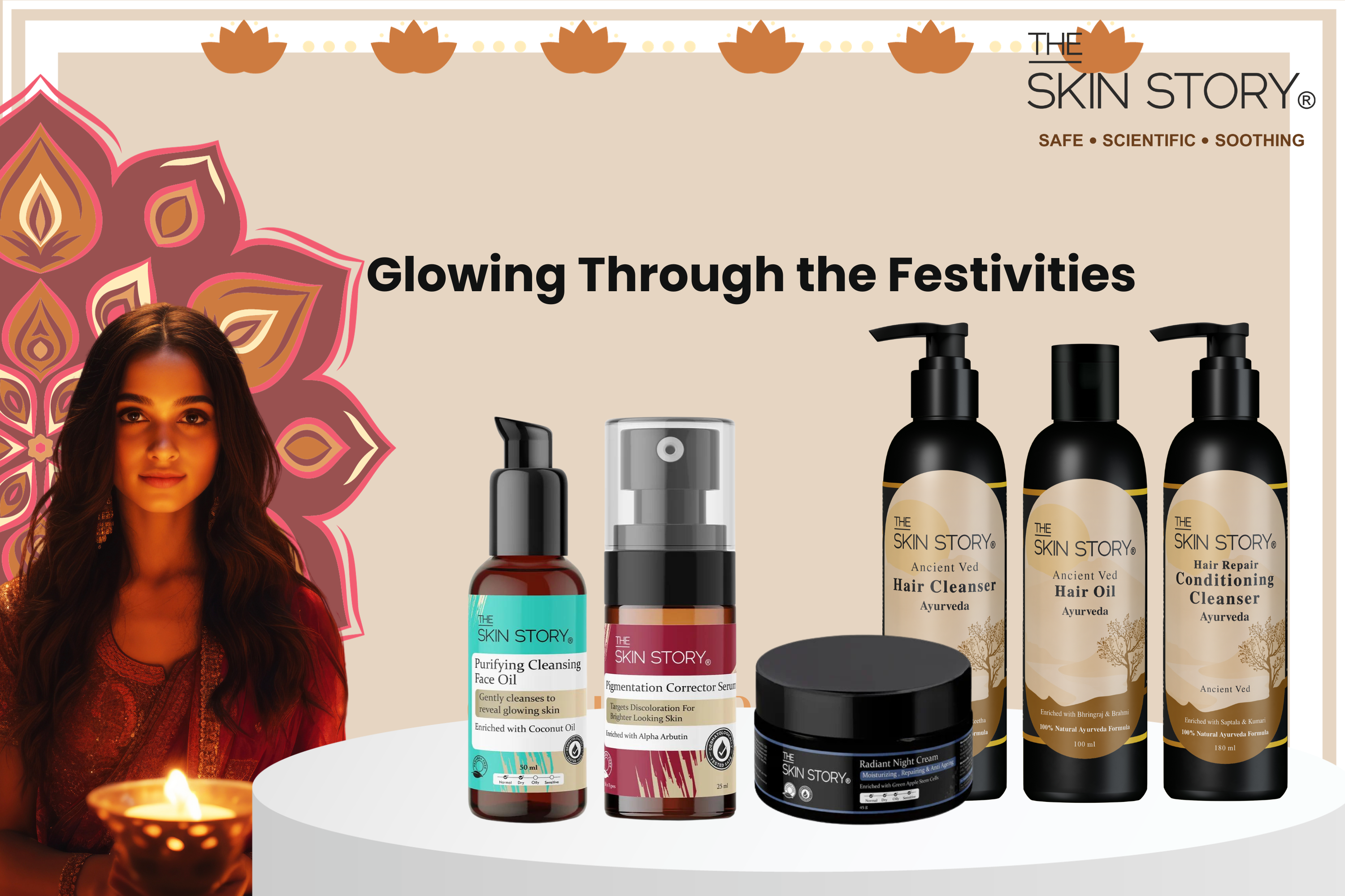 Glowing Through the Festivities: Your Ultimate Skincare Guide for the Festive Season with The Skin Story