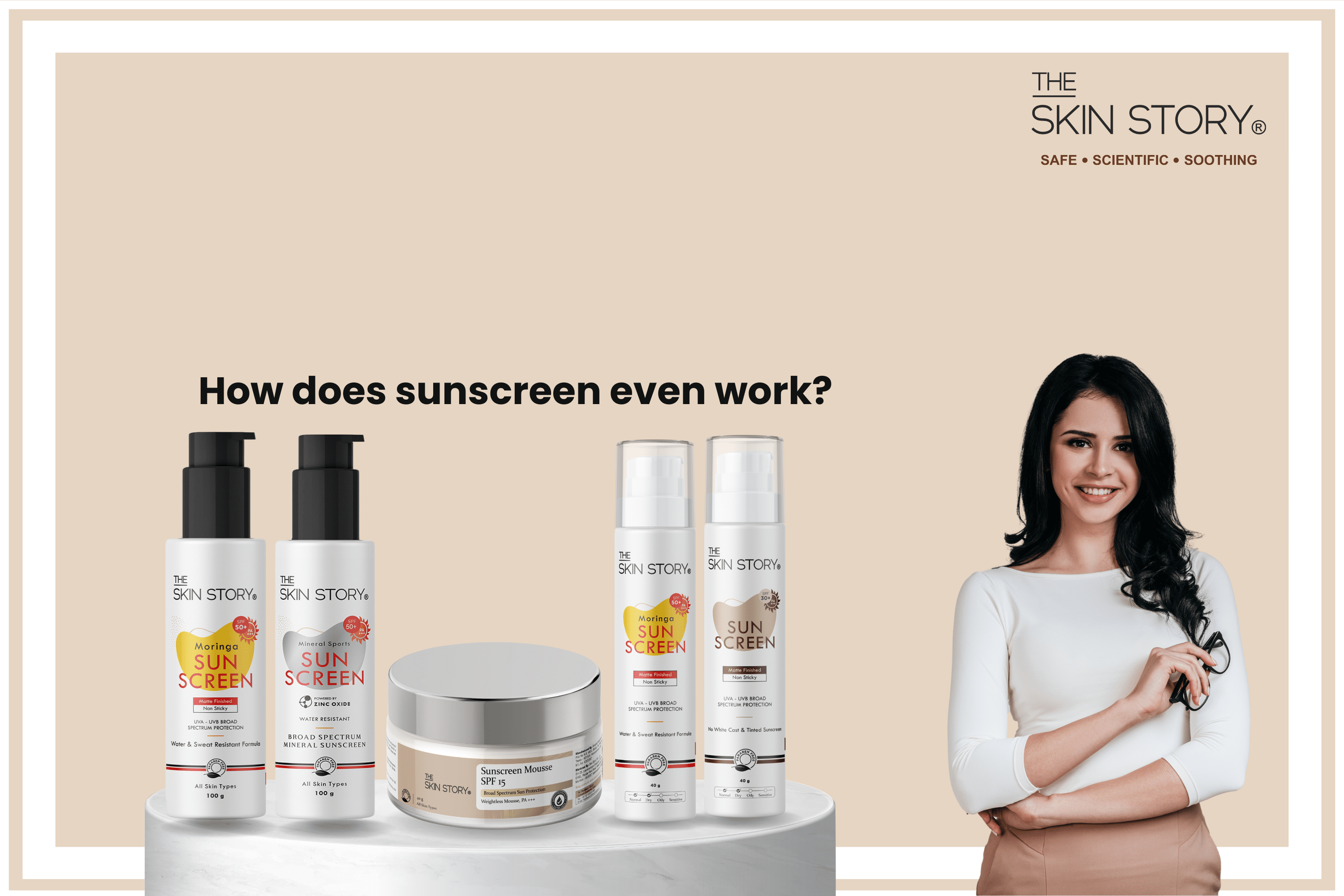 How does sunscreen even work? - The Skin Story