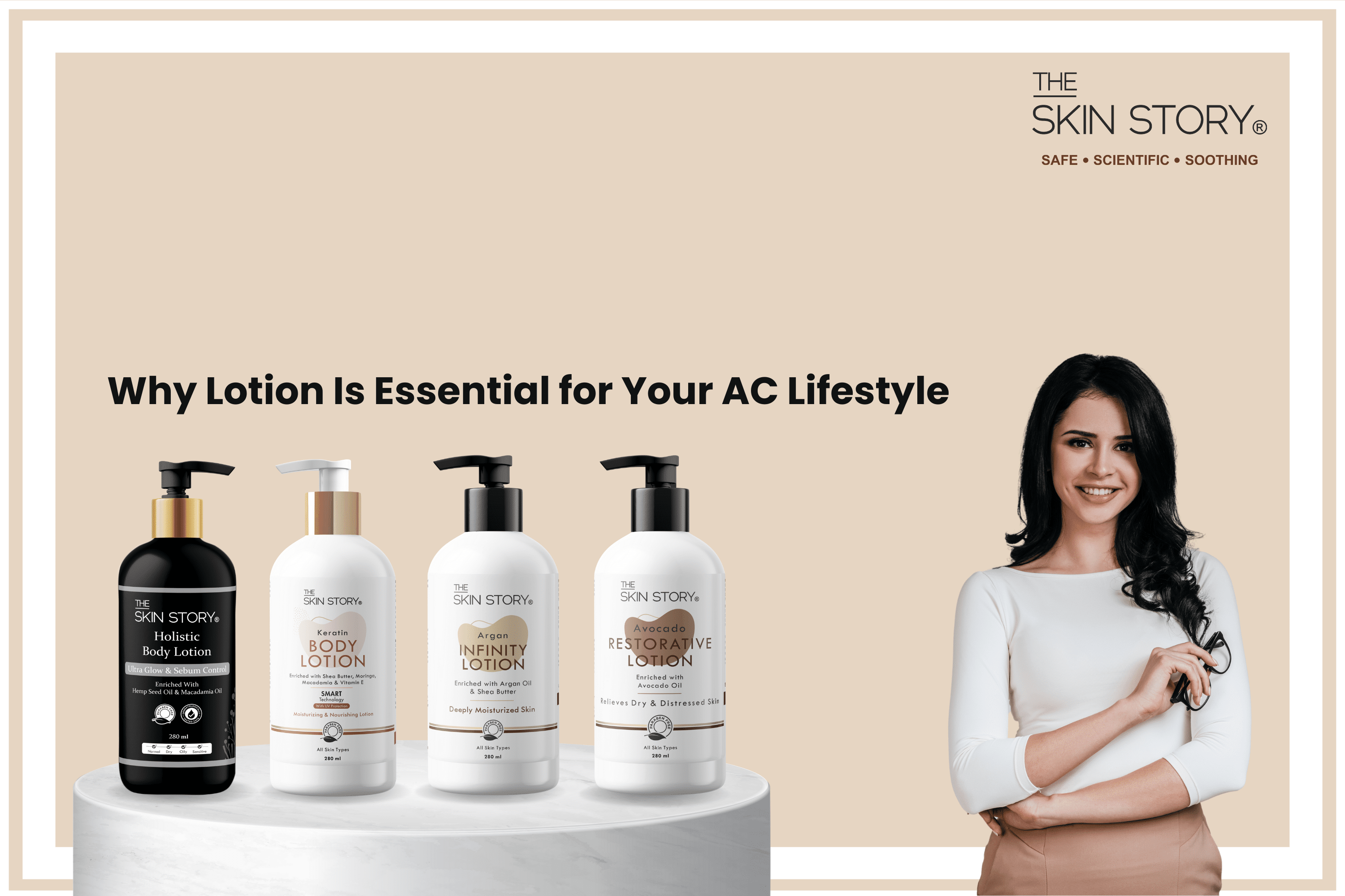 Summer Skin Savior: Why Lotion Is Essential for Your AC Lifestyle - The Skin Story