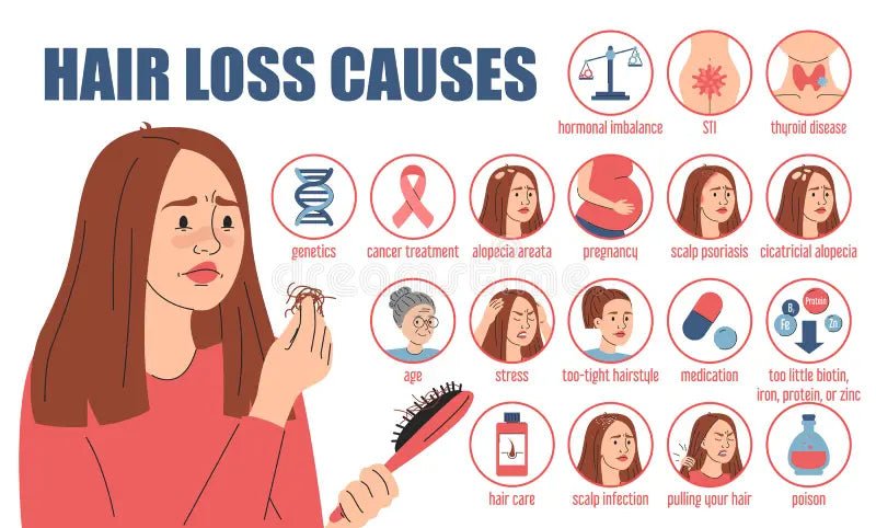 Hair Fall Issues Why You’re Experiencing Hair Fall — And How to Fix It – The Skin Story