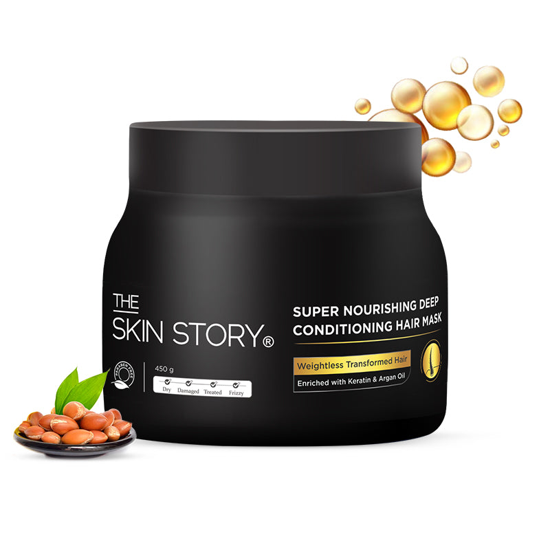 Deep Conditioning Hair Repair &amp; Nourish Mask Strengthening Keratin &amp; Argan Oil 450g