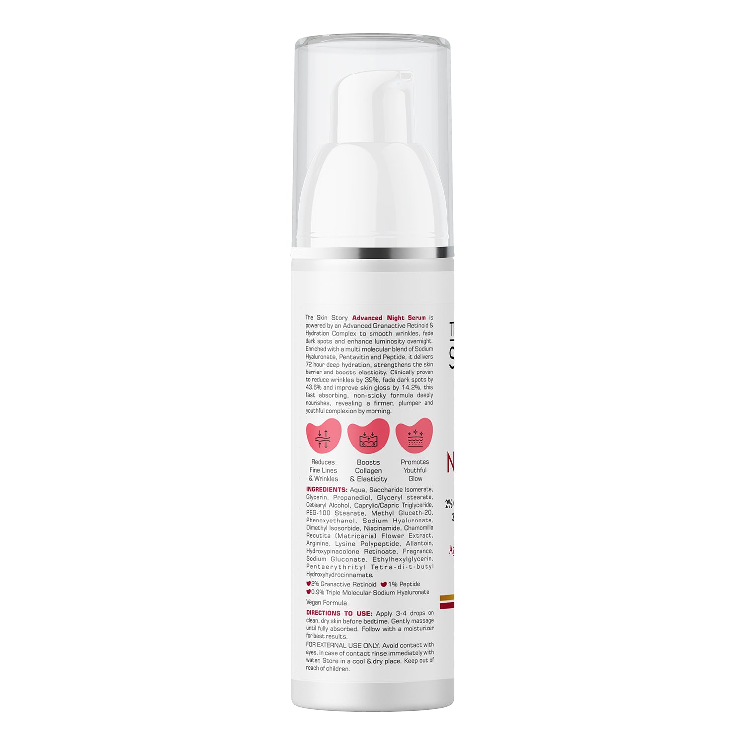 Advanced Night Serum, 25ml | Advanced Retinol &amp; Hydration Complex| Anti-Ageing | Night Repair Serum| 25ml