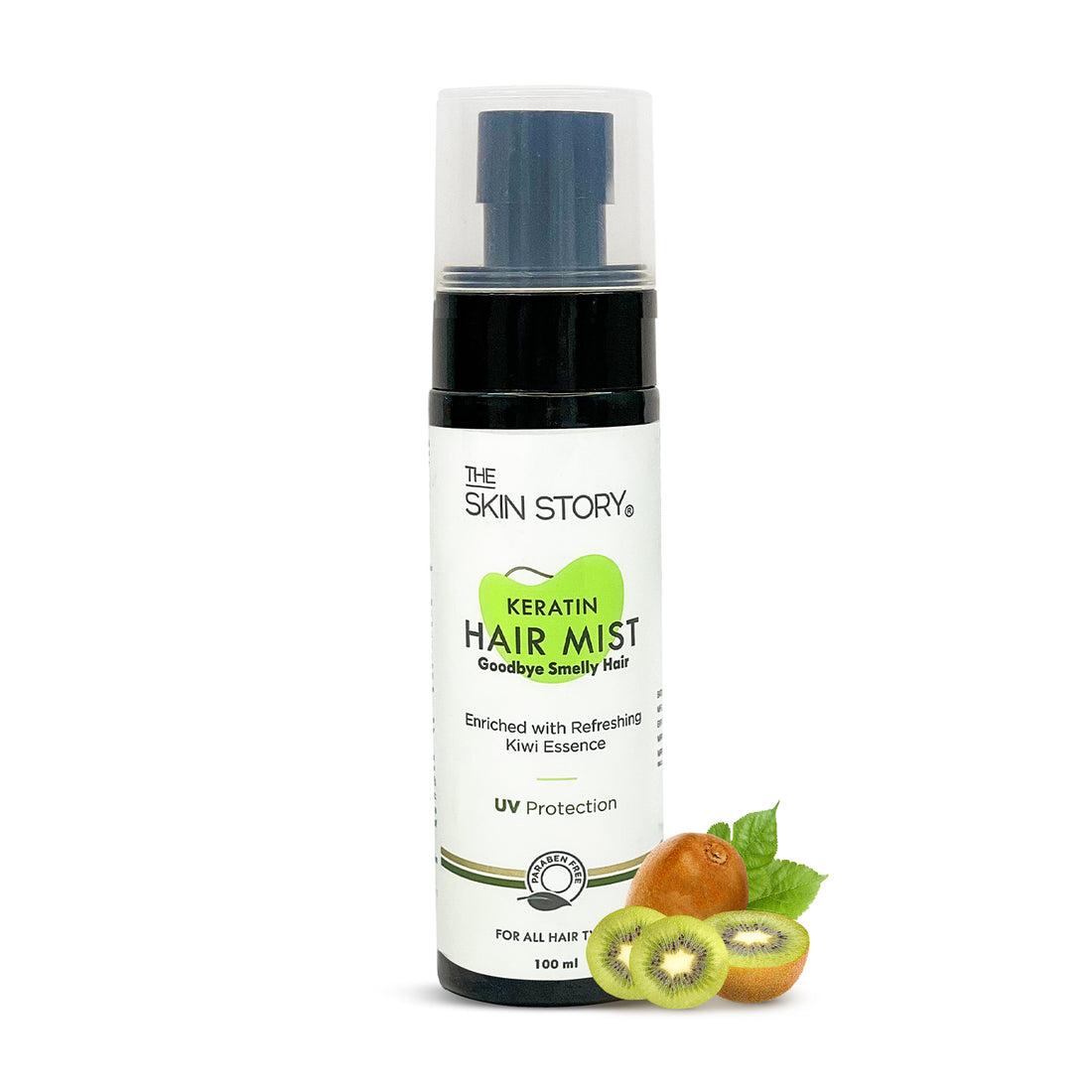 UV Protection Hair Mist | Sun Defense &amp; Shine Boost | Kiwi &amp; Olive Oil | 100ml