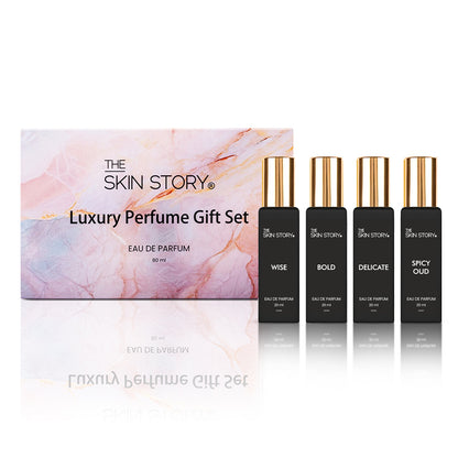 Luxury Perfume Gift for Women Set of 4 Fragrances Eau de Parfum