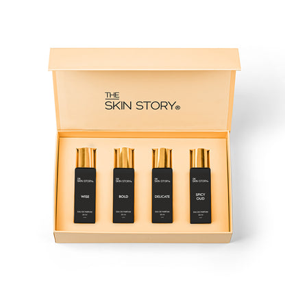 Luxury Perfume Gift for Women Set of 4 Fragrances Eau de Parfum