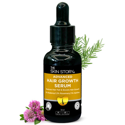 Advanced Hair Growth Serum 3% Redensyl®️ + 2% Rosemarry + 1% Hair Line, 25ml