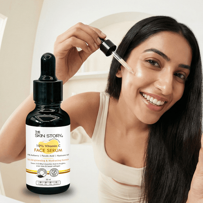 10% Vitamin C Brightening Serum - The Skin Story - Face Serum