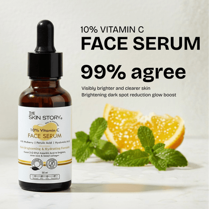 10% Vitamin C Brightening Serum - The Skin Story - Face Serum