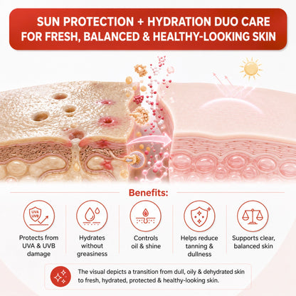 Daily oil control protect regime - SPF Defense