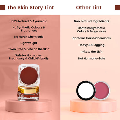 The Skin Story Lip &amp; Cheek Tint Nostalgic Nude, 3g