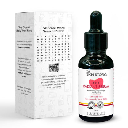 5 in 1 Radiant Serum | Anti Aging Serum | Green Apple Stem Cells | 40ml