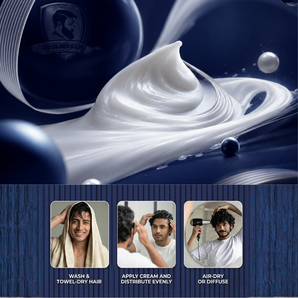 Mens Hair Cream UV Protect 100g