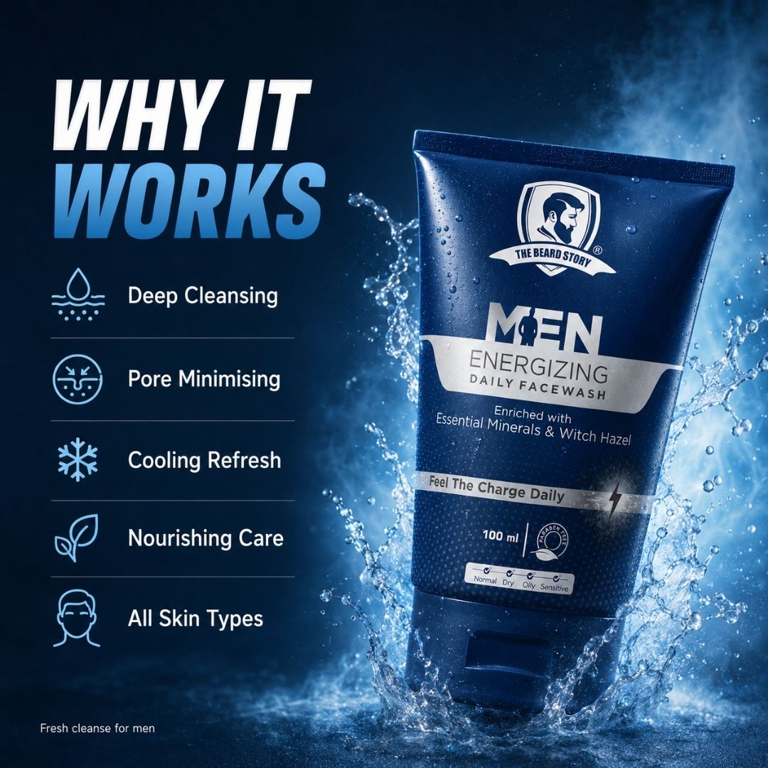Daily Pore Cleansing &amp; Energising Face Wash 100ml