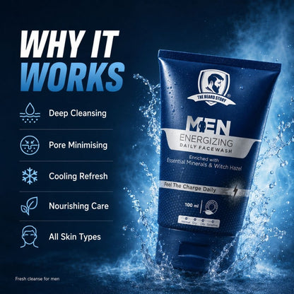 Daily Pore Cleansing &amp; Energising Face Wash 100ml