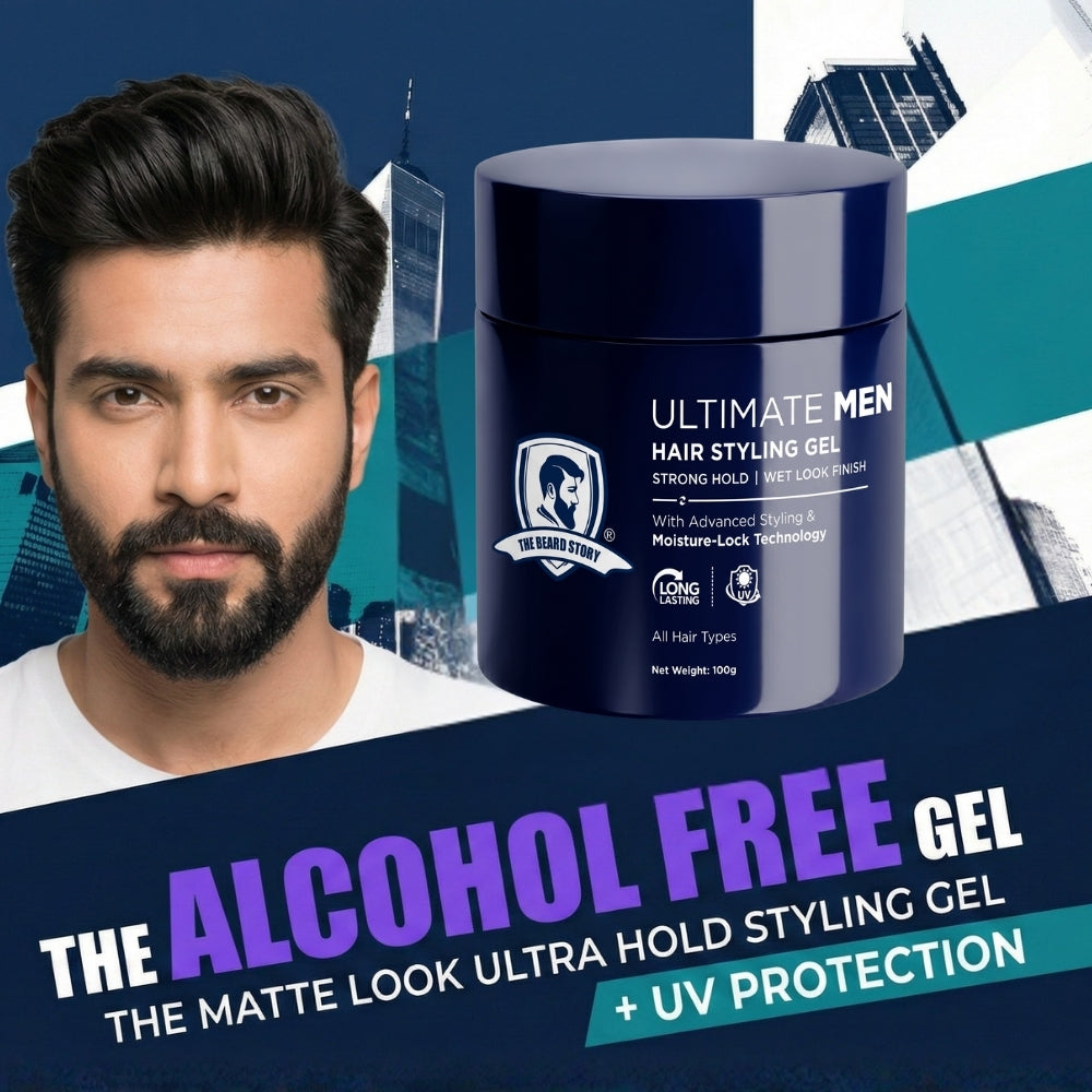 Hair Styling Gel - Strong Hold 100g