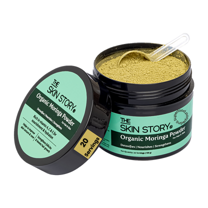 Organic Moringa Powder for Skin &amp; Hair
