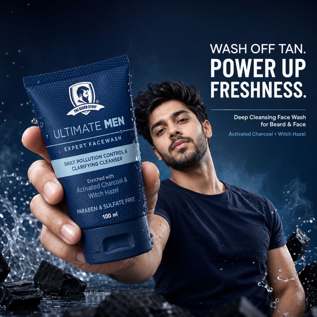 Activated Charcoal Face Wash Anti Pollution &amp; De-tan 100g