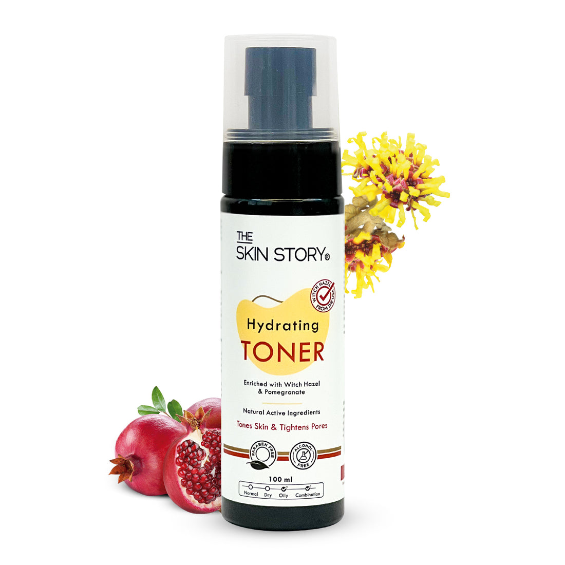 Hydrating and Pore Minimizing Toner | Tightens Pores | Witch Hazel | 100ml