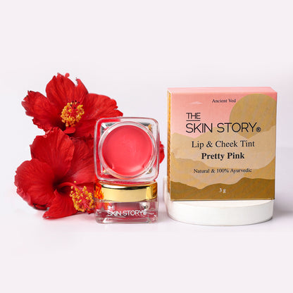 The Skin Story Lip &amp; Cheek Tint Pretty Pink, 3g