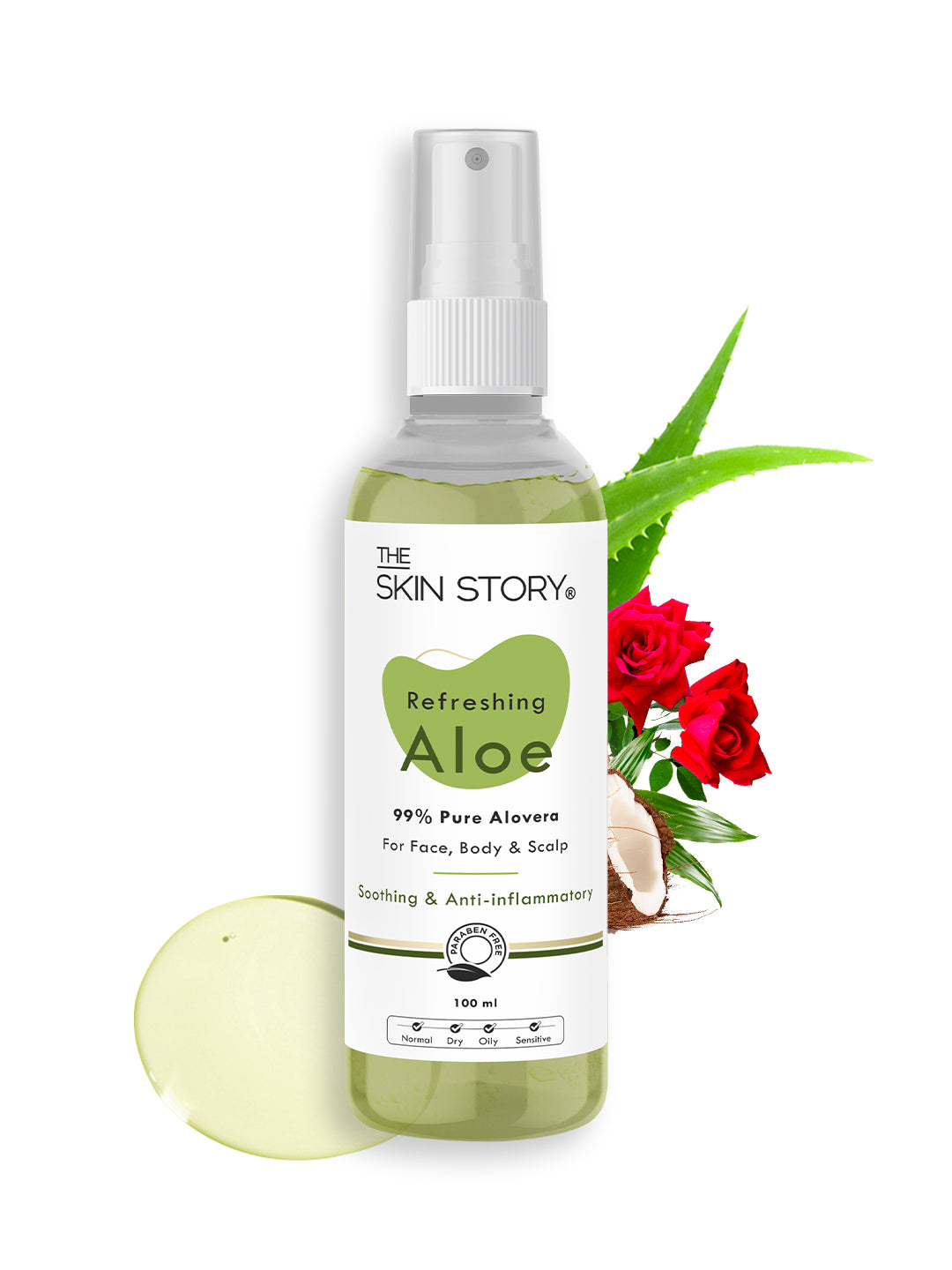 Refreshing Aloe Mist- For Face, Body & Hair, 100ml