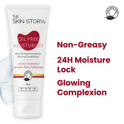 2% Niacinamide Oil - Free Moisturiser - The Skin Story - Body Care