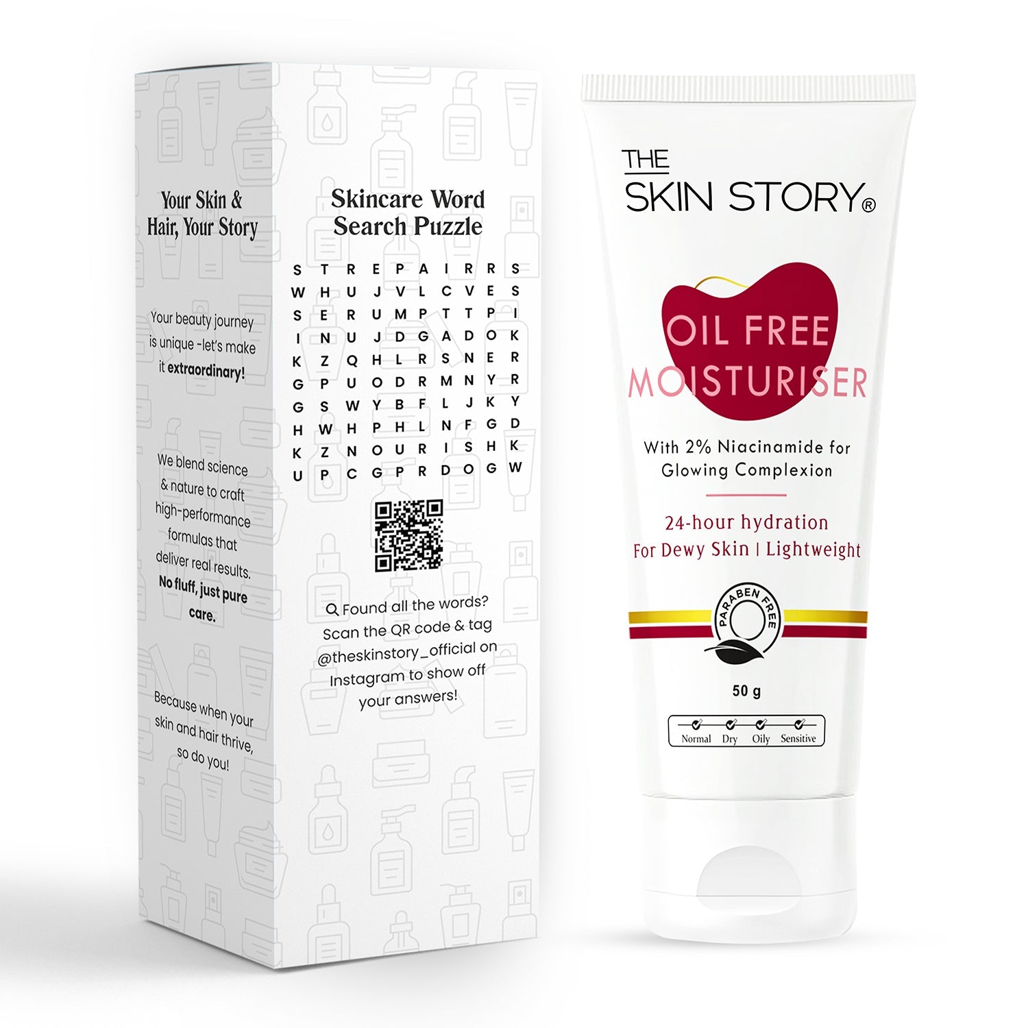 2% Niacinamide Oil - Free Moisturiser - The Skin Story - Body Care