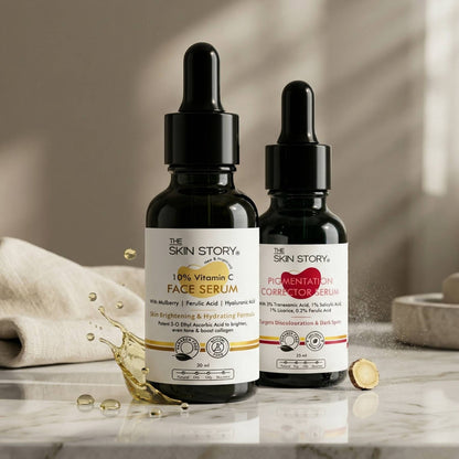 2 Steps Deep Acne Mark Regime with Serums - The Skin Story - 