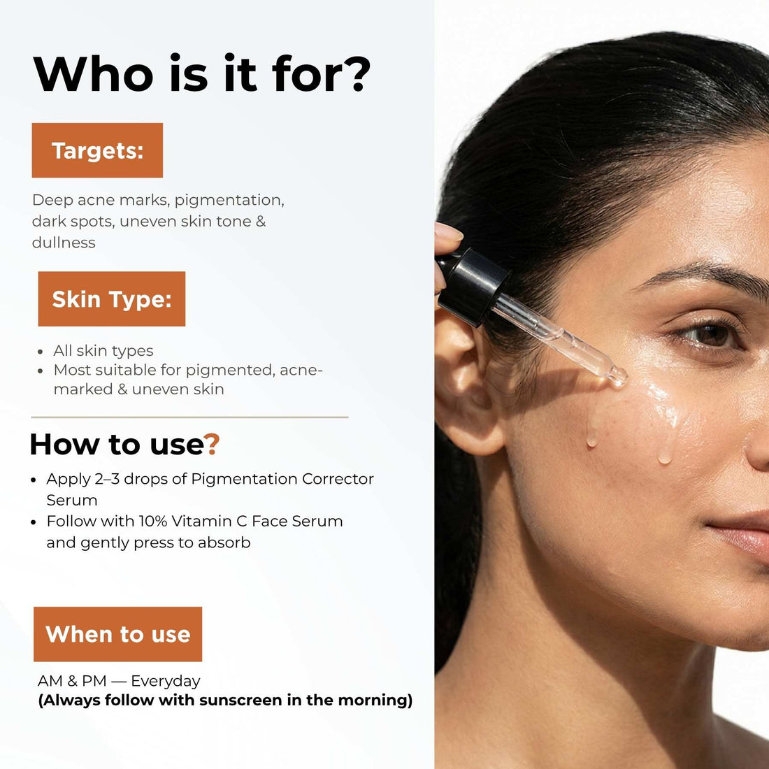 2 Steps Deep Acne Mark Regime with Serums - The Skin Story - 