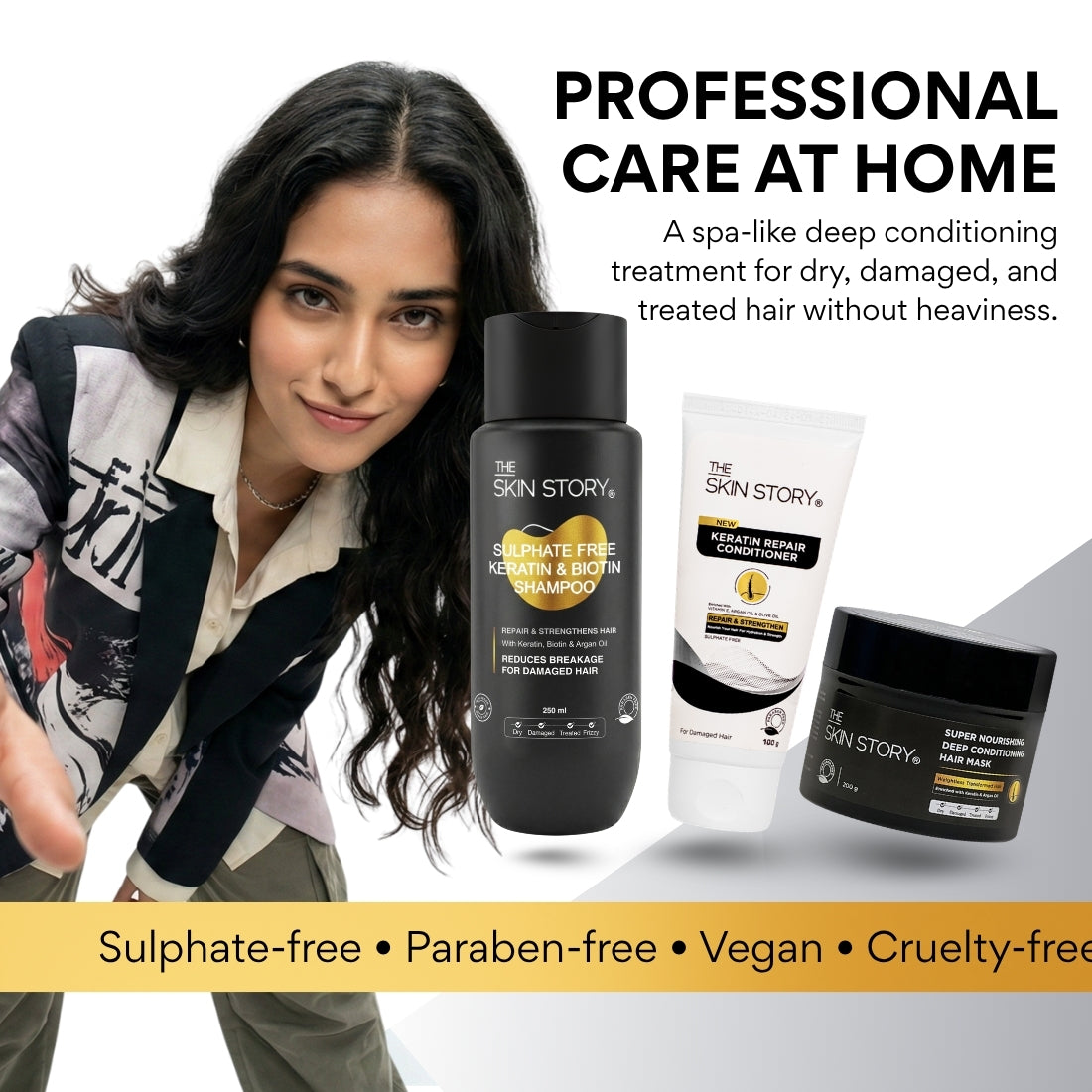 Sulphate Free Keratin Spa Combo