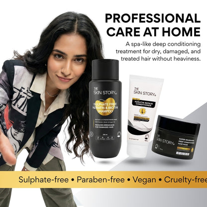 Sulphate Free Keratin Spa Combo
