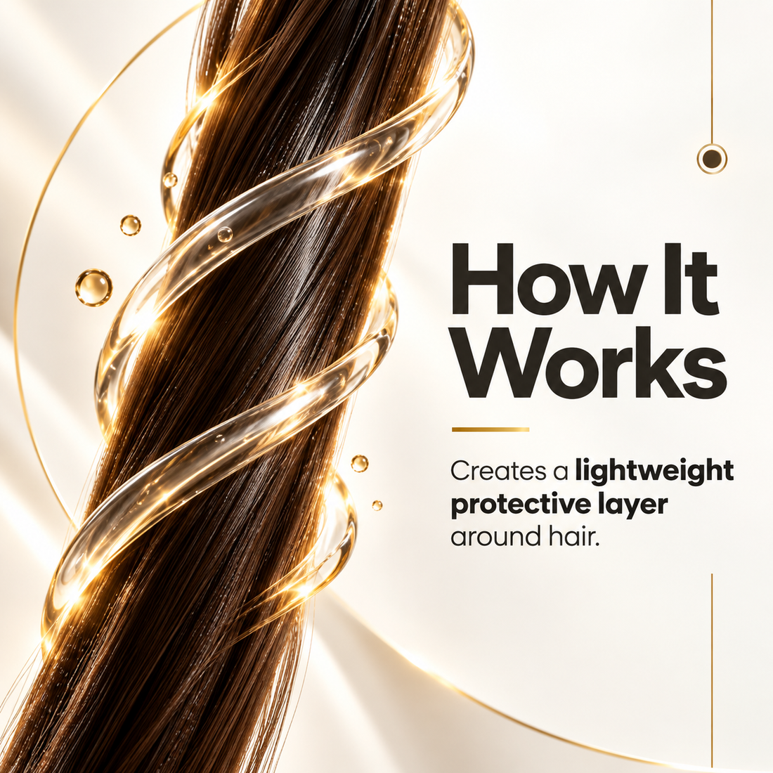 Heat Protection Hair Serum