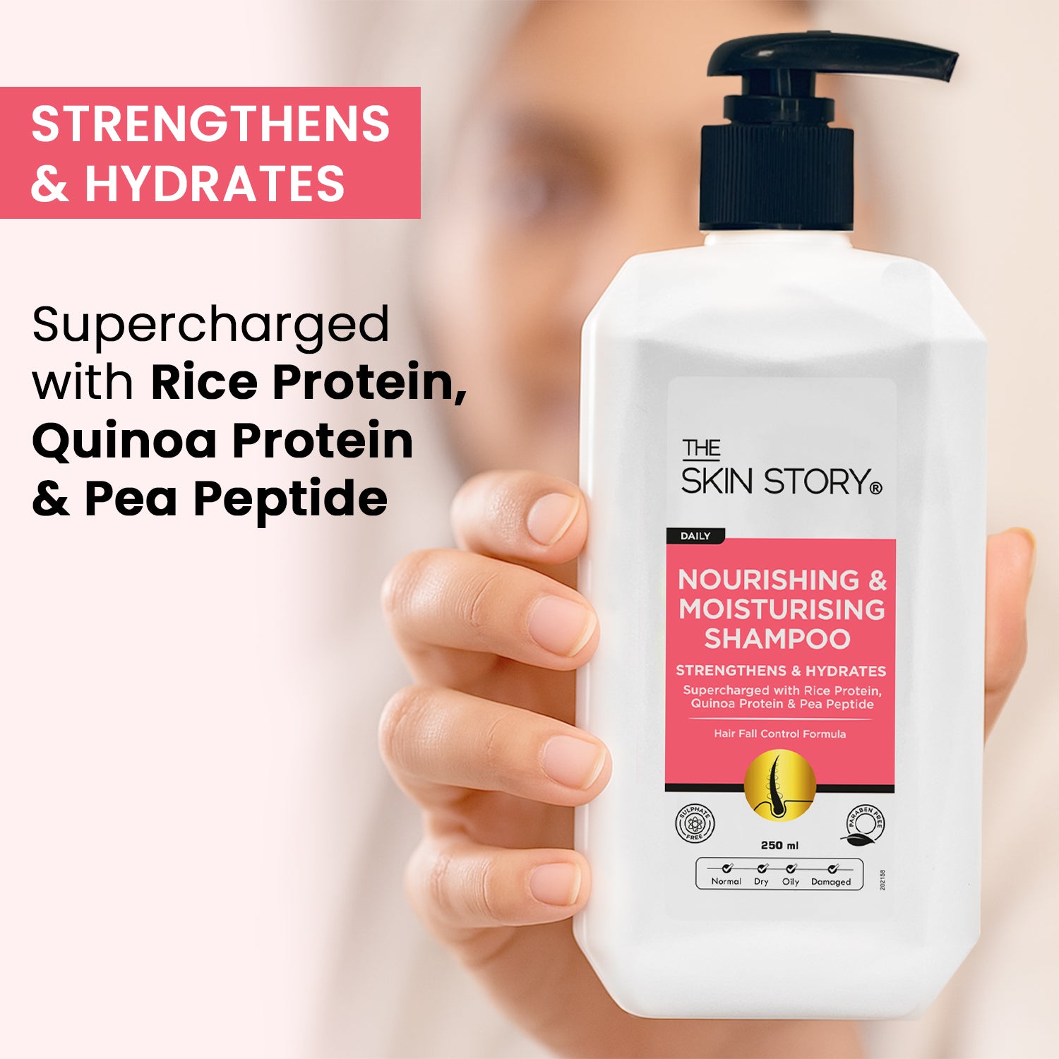 The Skin Story Nourishing &amp; Moisturising Shampoo, 250ml