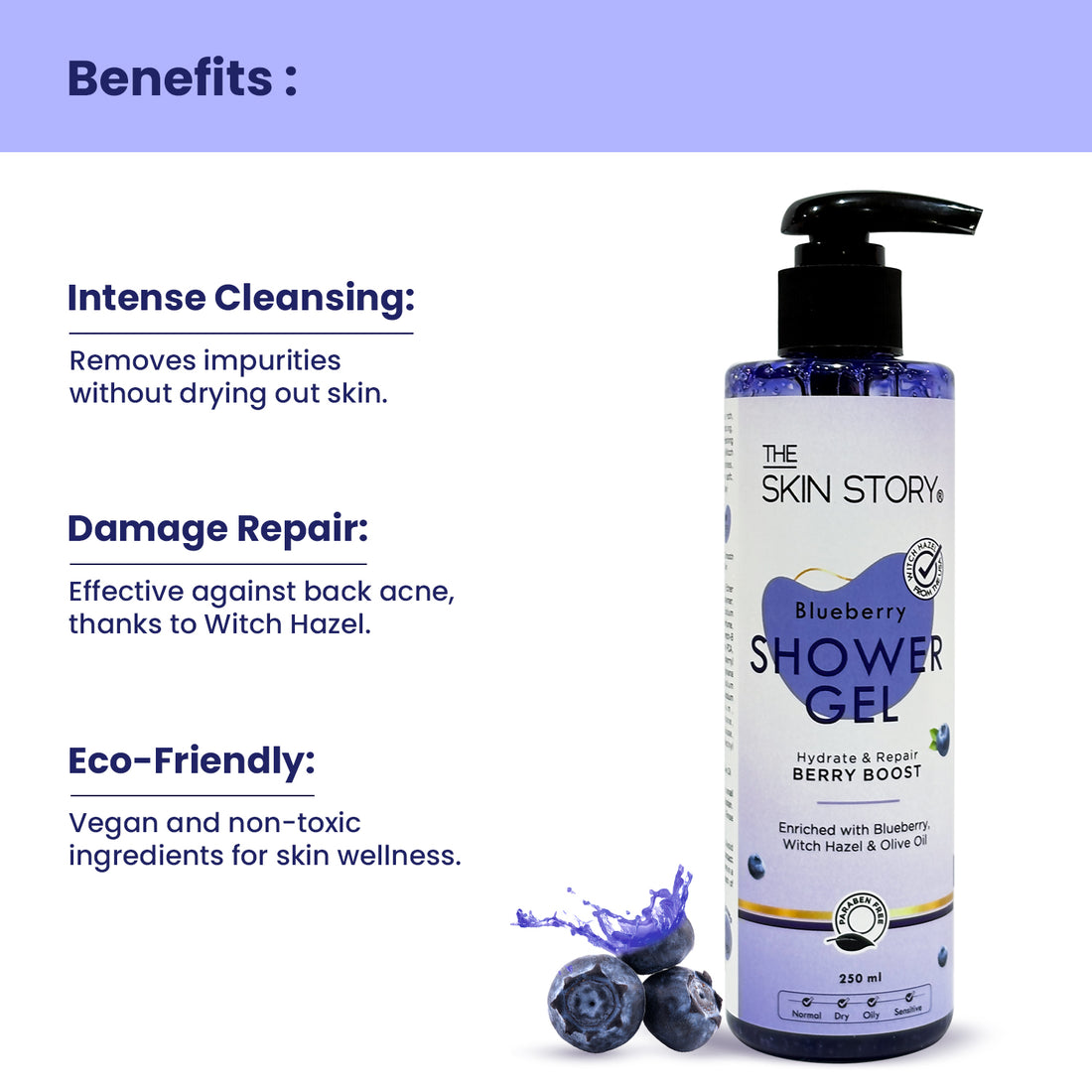 Blueberry Shower Gel