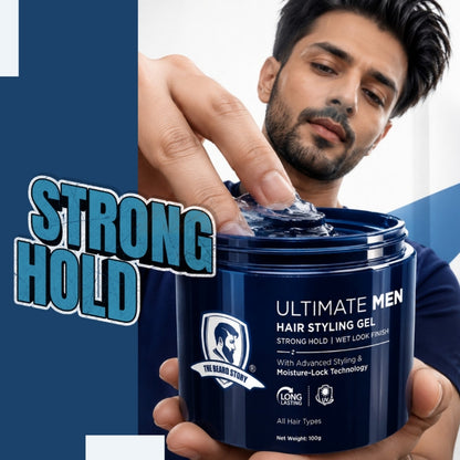 Hair Styling Gel - Strong Hold 100g