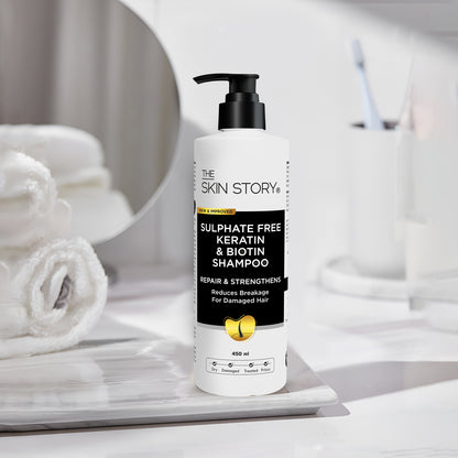 Sulphate Free Keratin Shampoo - Damage Reapir