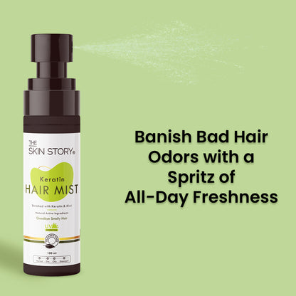 UV Protection Hair Mist | Sun Defense &amp; Shine Boost | Kiwi &amp; Olive Oil | 100ml