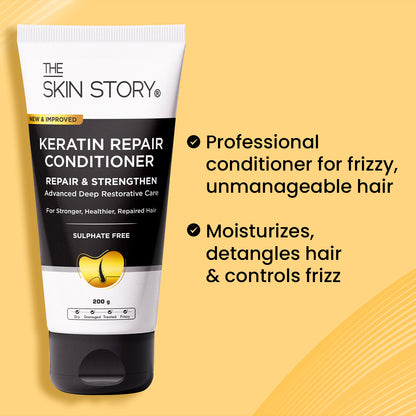 Sulphate Free Keratin Repair Conditioner, 200g