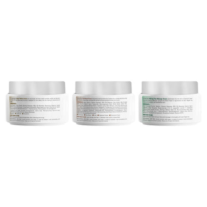 Winter Trio ( The Skin Story Moringa Face Massage Cream, 50g The Skin Story Foot Repair Cream, 45g The Skin Story Argan Infinity Cream, 50g)