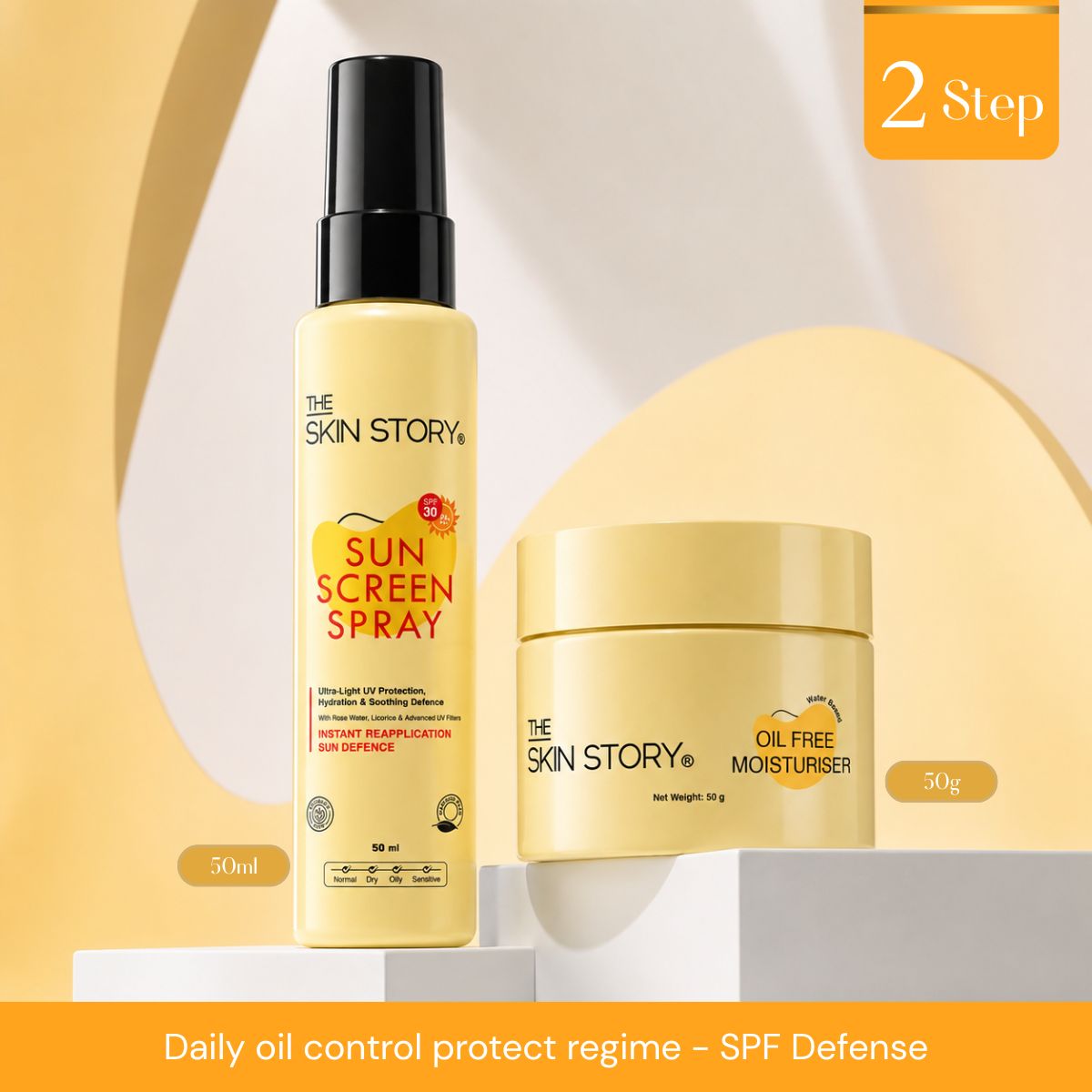 Daily oil control protect regime - SPF Defense