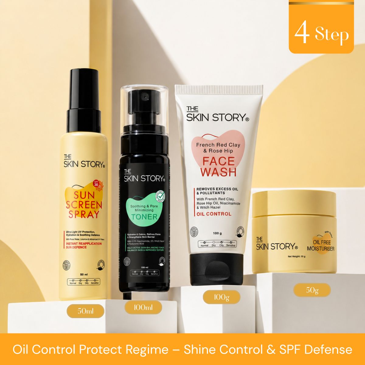 Oil Control Protect Regime – Shine Control &amp; SPF Defense
