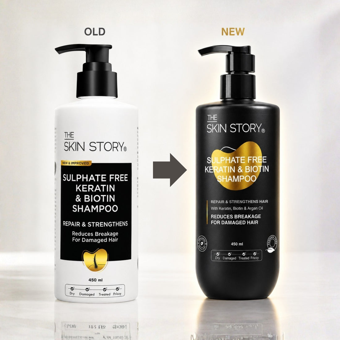 Sulphate Free Keratin Shampoo (450ml)