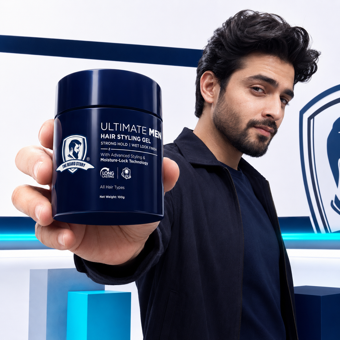 Hair Styling Gel - Strong Hold 100g
