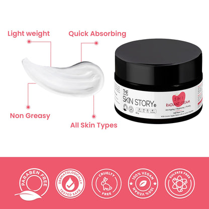 5 - in - 1 Anti - Aging Radiant Cream - The Skin Story - 