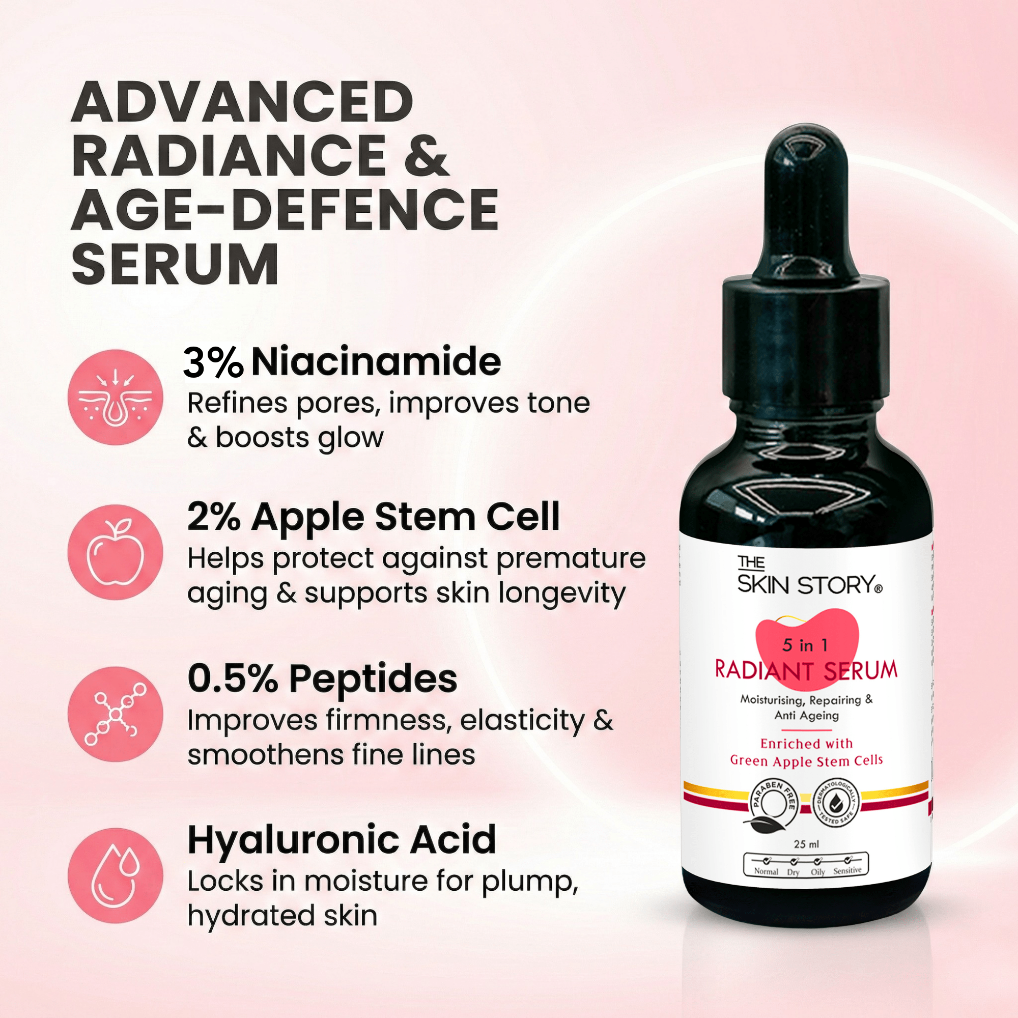 5 - in - 1 Radiant Anti - Aging Serum - The Skin Story - 