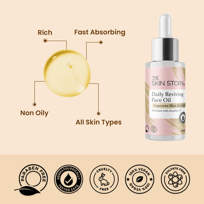 Daily Reviving Face Oil, 40ml