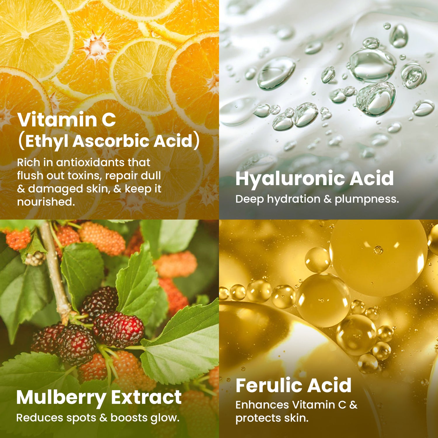 10% Vitamin C Face Serum | Brightens, Evens Skin Tone &amp; Reduces Dark Spots | Stable Glow Formula | 30ml