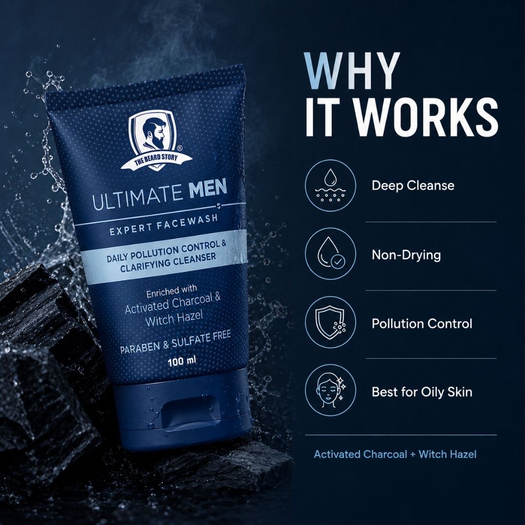 Activated Charcoal Face Wash Anti Pollution &amp; De-tan 100g